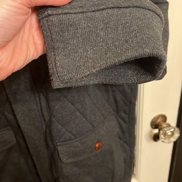 Ted Baker Grey Lined Quilted Coat - Picture 6 of 16